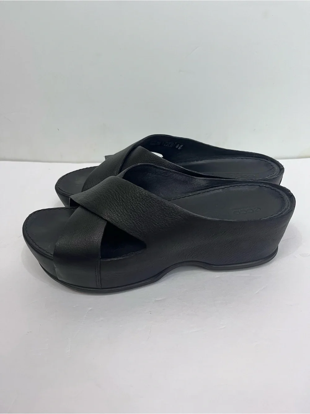 Ecco Ifla Wedge Or Platform Slide Sandals